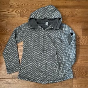 🖤3/$25 Bench Grey Chevron Zip Up Sweater Jacket
